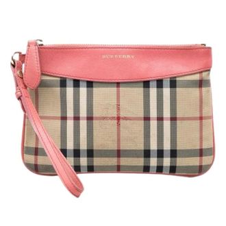 Burberry Pre-owned Clutches, female, Multicolor, Size: ONE SIZE Pre-owned Nylon Clutch