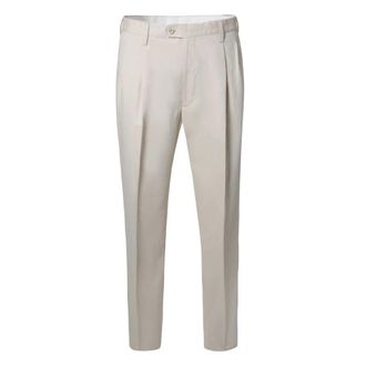 Baldessarini Heren, Broeken, Beige, Maat: 3XL Katoen