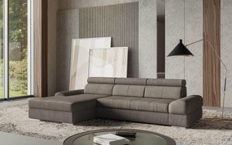 Sit&more Ecksofa »Broadway L-Form« inklusive Kopfteilverstellung, wahlweise mit Bettfunktion