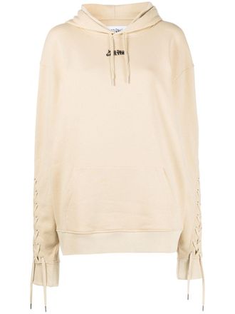 Jean Paul Gaultier Womens Logo Cotton Hoodie