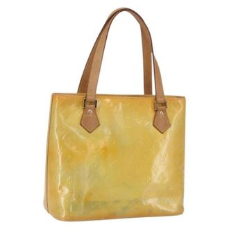 Louis Vuitton Pre-owned Tote Bags, female, Yellow, Size: ONE SIZE Pre-owned Leather Tote Bag