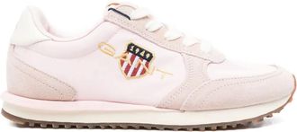 GANT Sneakers met borduurwerk - Roze