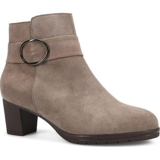 Ron White Rosalie Water Resistant Buckle Bootie in Dove at Nordstrom, Size 7.5-8Us