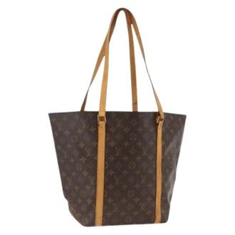Louis Vuitton Pre-owned Tote Bags, female, Brown, Size: ONE SIZE Pre-owned Sac Shopping Tote