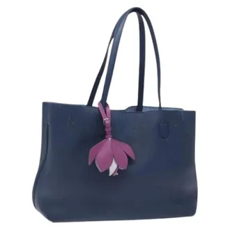 Dior Pre-owned Tote Bags, female, Blue, Size: ONE SIZE Pre-owned Vintage Tote Bag