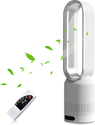 OEM Ventilador De Torre Silencioso, Ventilador De Torre De Escritorio De 58 Cm, 10 Velocidades, Oscilaci&oacute;n De 90&deg; Con Control Remoto, Temporizador De 2 Ho