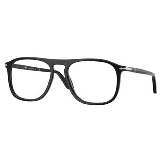 Persol Glasses, unisex, Black, Size: 52 MM Optical Frame