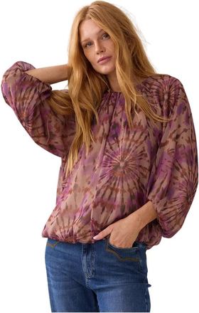 Summum Dames, Blouses & Shirts, Paars, Maat: S