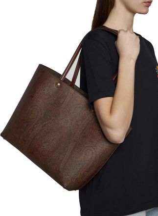 Etro Paisley Jacquard Tote Bag - Multicolor