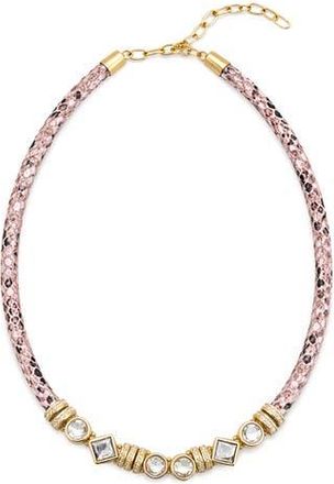 Saachi Glam Accent Collar Necklace in Light Pink at Nordstrom Rack