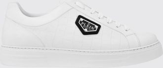 Philipp Plein Sneakers basse in pelle con stampa coccodrillo