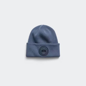 Canada Goose Arctic Garment Dye Toque (Men, Ozone Blue, ONESIZE)