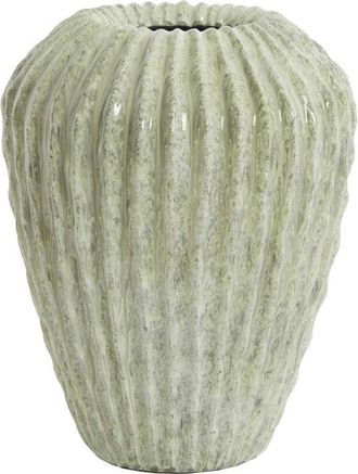 Light & Living Vasija Cacti De Piedra En Color Verde Menta - &Oslash;29x37 Cm