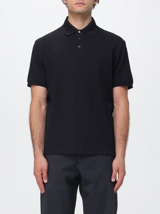 Emporio Armani Polo in cotone strutturato