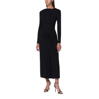 SIMKHAI Kleedjes Black - Dames - Maxi kleedjes - Zwart - S - Rayon - Kleedjes