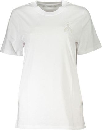 Patrizia Pepe Patrizia Pepe Womens Embroidered Insect Detail Tshirt - White Cotton - Size X-Small