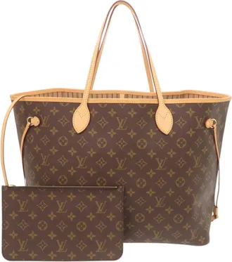 Louis Vuitton Brown Monogram Monogram Handbag Tote Bag (Pre-Owned)