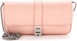 Ferragamo Gancini Archive Flap Chain Crossbody Bag Leather Mini