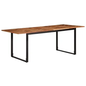 vidaXL Vidaxl - Tavolo da Pranzo 200x100x75 cm in Legno Massello di Acacia