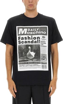 Moschino T-Shirt With Print-Uomo