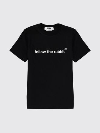 Msgm T-shirt in cotone con slogan Msgm