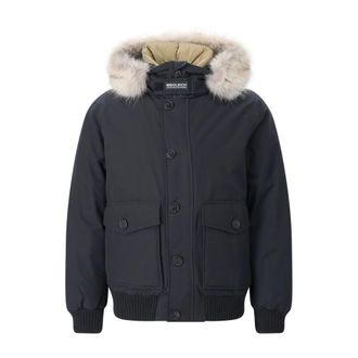 Woolrich Bomber con cappuccio rimovibile - - Jackets - Uomo - Blu - M