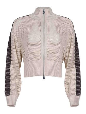 Pinko Sweatshirt Made Of Crochet