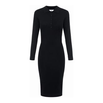 Elisabetta Franchi Dames, Jurken, Zwart, Maat: XL