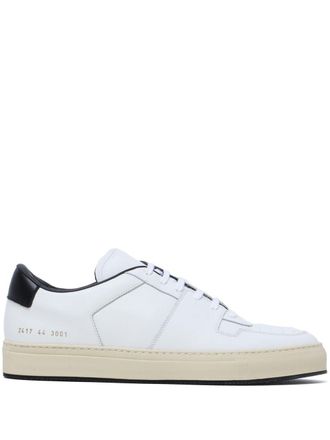 Common Projects Decades leather sneakers - White