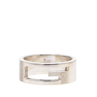Gucci Silver Silver 925 Band Ring (Pre-Owned)