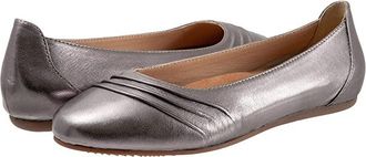 Softwalk Safi Womens Shoes Pewter : 9.5 WW (EE), Leather