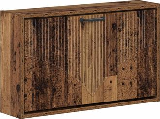 vidaXL Armario De Zapatos Montado En La Pared Hoorn 71 X 17 X 43 Cm Vidaxl