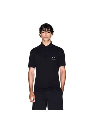 A|X Armani Exchange herenpolo met patch
