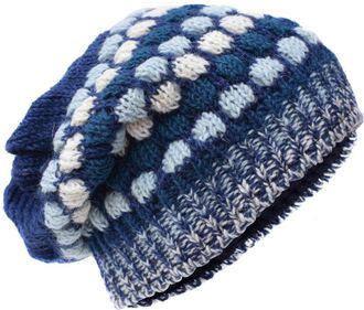 Gheri Woolen Knitted Fleece Lined Multicoloured Beanie Hats U