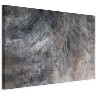 Artgeist Imagen - Pluma Gris (1 Pieza) Ancha