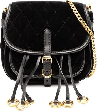 Prada Pre-owned Prada Impuntu Velluto Corsaire Crossbody P98WT8K685YIE7WJ