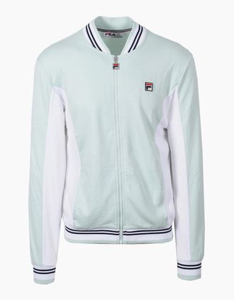 Fila Mens FILA SETTANTA TRACK TOP SURF SPRAY/NAVY/WHITE - Surf Spray Navy White - Size: SIZE 3xl
