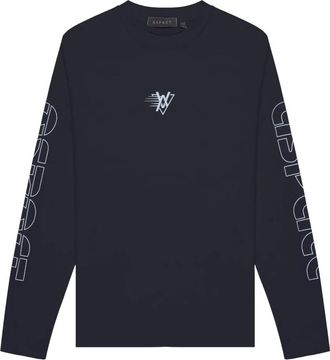 Aspact Mirage LS Tee - Heren - Tops - Blauw - Maat: M