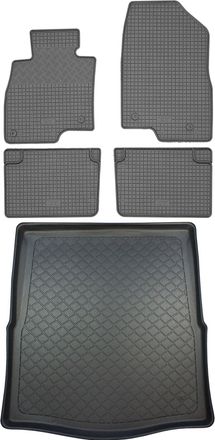 OEM Juego De Alfombrillas De Goma Para Coche Y Maletero Para Mazda 6 Iii Limousine/sed&aacute;n (4 Puertas) Desde Enero De 2013