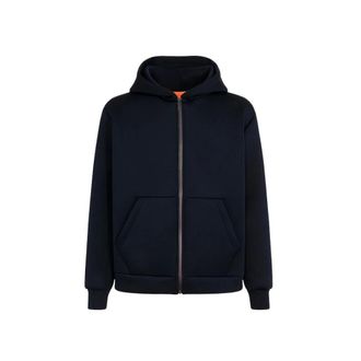 Suns Hoodies & sweatvesten, Heren, Blauw, S, Zip-through Hoodie