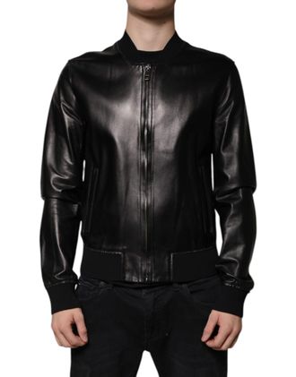 Men's Dolce & Gabbana Leather Jackets - up to −78% | Stylight Men's Dolce & Gabbana Leather Jackets - up to −78% | Stylight