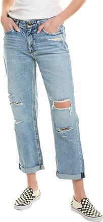 Rag & Bone Dre Low-Rise Indigo Baggy Boyfriend Jean