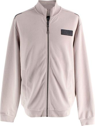Emporio Armani Beige Zip Up Jacket Size M