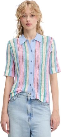 Stine Goya Dames, Tops, Veelkleurig, Maat: XS Nylon