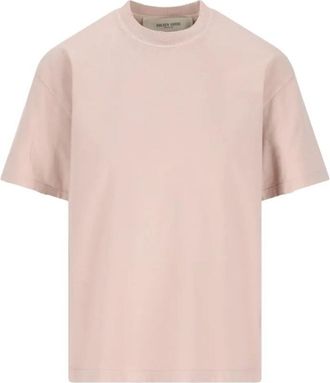 Golden Goose Pink Cotton T-shirt