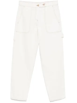 Women's Emporio Armani Linen Pants - up to −60% | Stylight