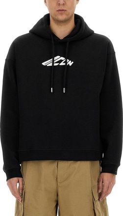 Dsquared2 Cropped Sweatshirt With Bold Logo Print