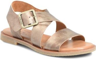 Kork-ease Dara Ankle Strap Sandal in Bronze Metallic at Nordstrom, Size 10