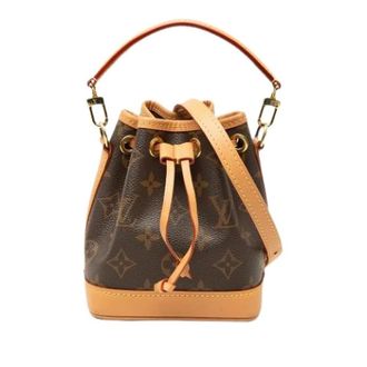 Louis Vuitton Pre-owned Nano Noe - Dames - Pre-owned - Bruin - Maat: ONE Size Leer