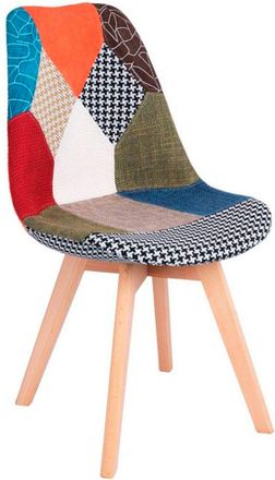 Regalos Miguel Regalos Miguel - Sillas Comedor - Silla Synk Patchwork - Patchwork Clear